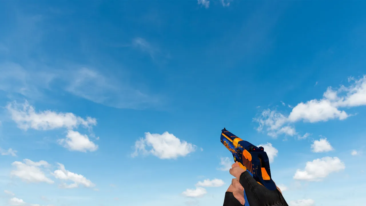 Скриншот Модель «Deagle «Дух огня»» для CS 1.6 - Подробности и установка