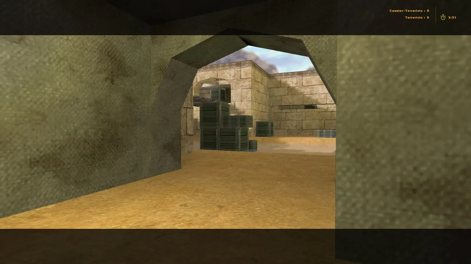 Скриншот  Карта de_heroes для CS 1.6: баланс сторон, точки, .nav для ботов, оптимизация wpoly/epoly