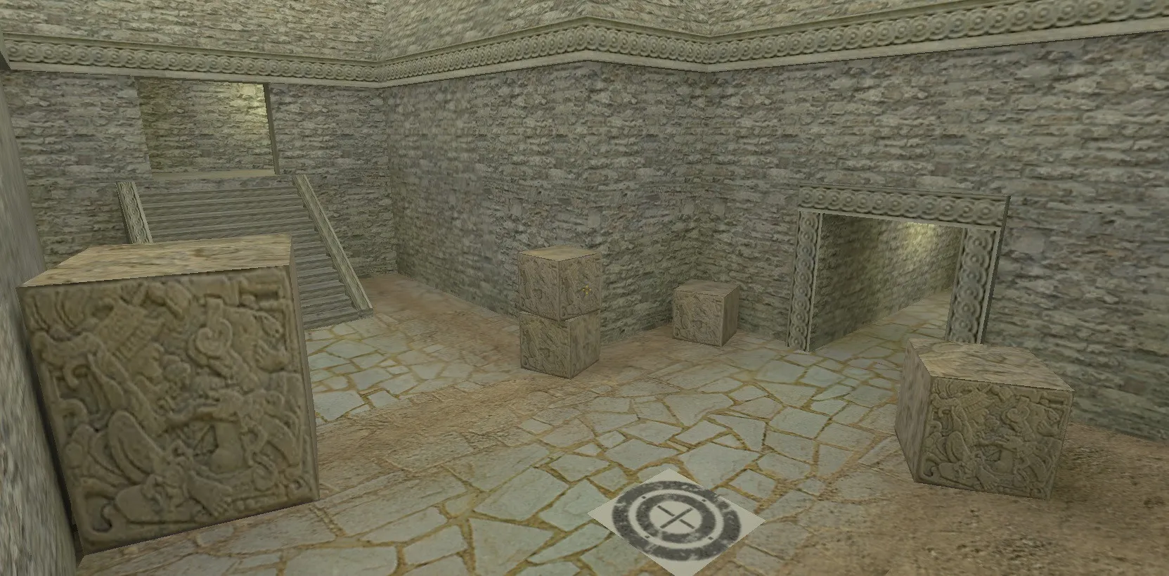 Скриншот Карта «de_aztecx» для CS 1.6