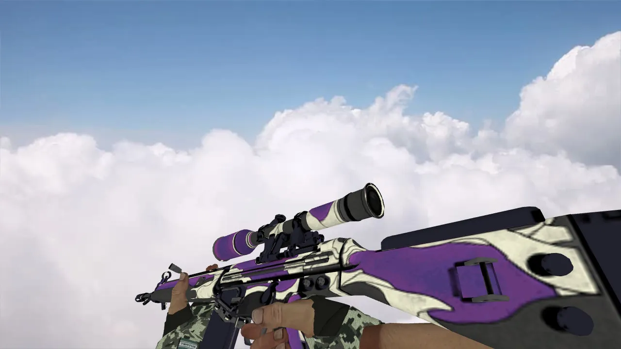 Скриншот  Пак моделей оружия «Hand Wraps Spruce DDPAT» для CS 1.6: v_ и p_ модели, звуки, анимация осмотра, текстуры и настройка