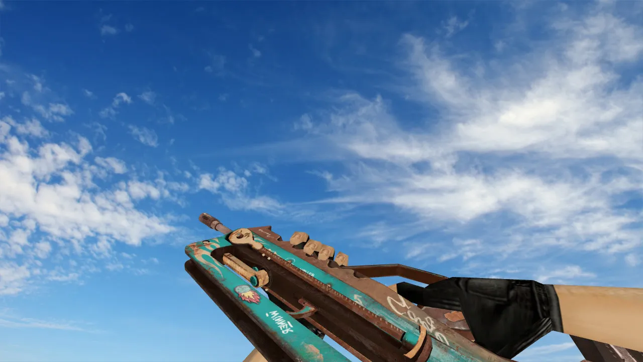 Скриншот Модель «Famas Savage» для CS 1.6: качественные текстуры и анимация