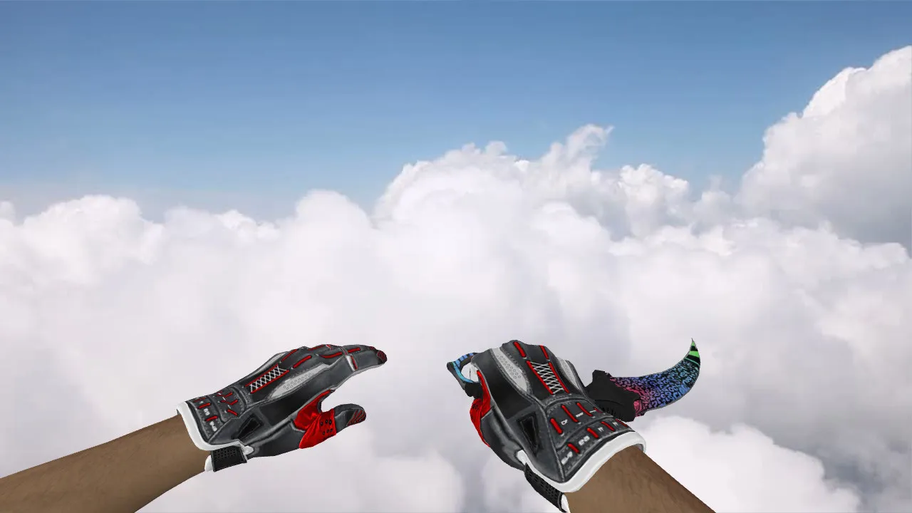 Скриншот Модель ножа v_ karambit «Superfurry» (CS 1.6): p_ и w_ модели, звуки, анимация осмотра