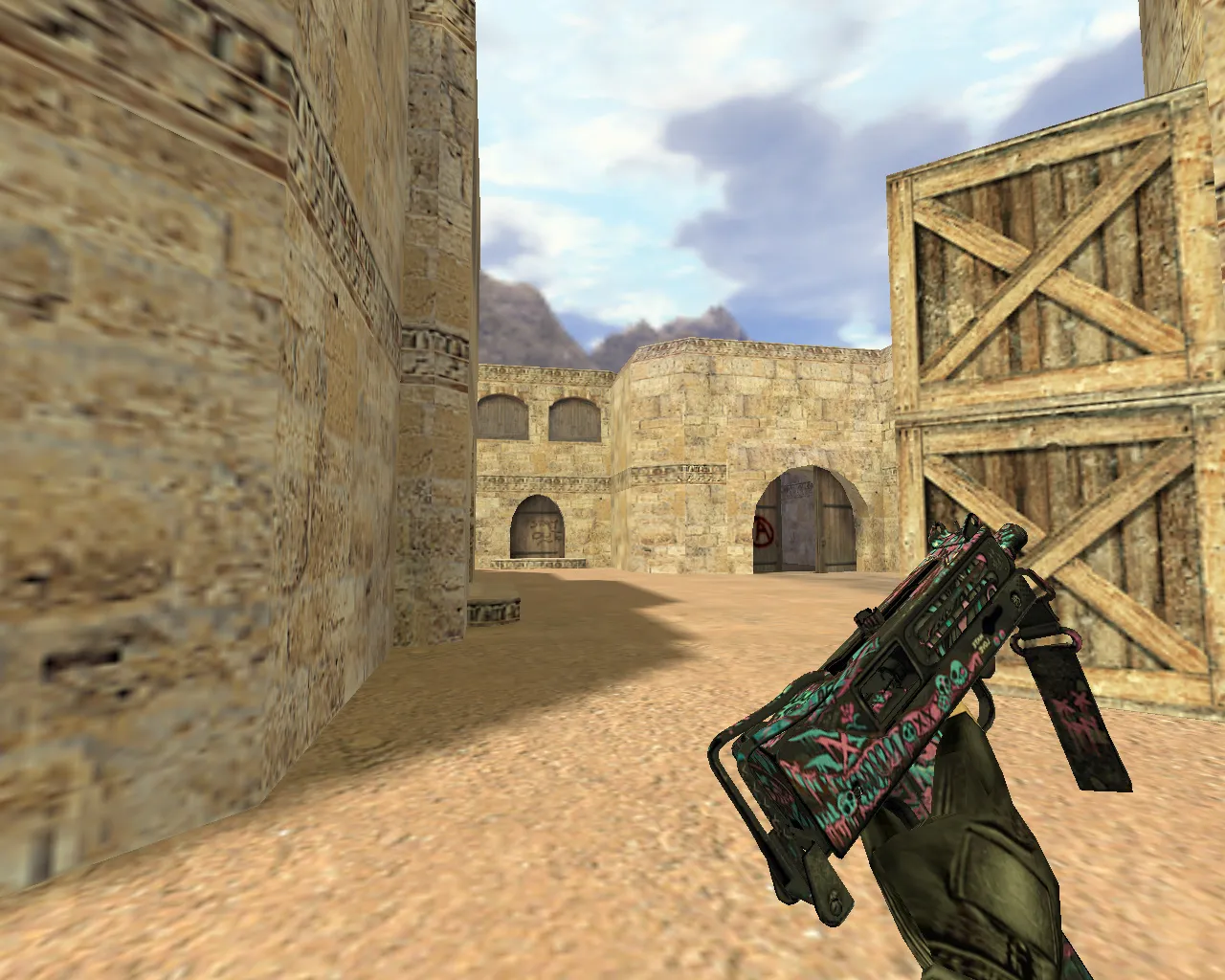 Скриншот Модель «MAC-10 Псих» для CS 1.6 - Оружие с уникальным дизайном