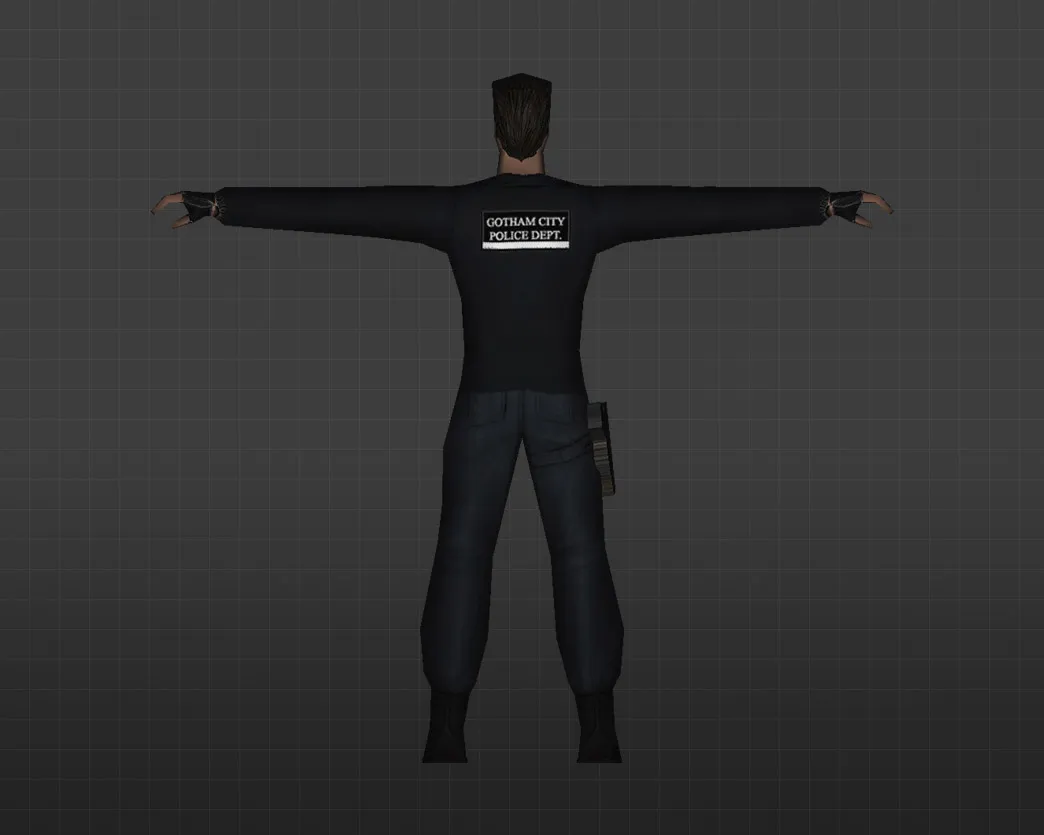 Скриншот Модель «Джим Гордон» для CS 1.6 - Уникальный скин для игры