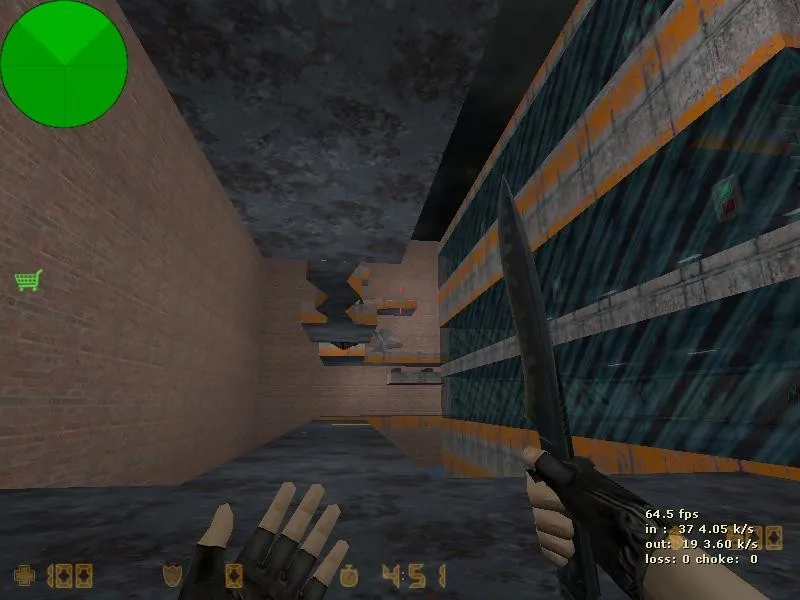 Скриншот  Deathrun map deathrun_youdead для CS 1.6: точки, боты .nav, оптимизация wpoly/epoly и базовые тактики