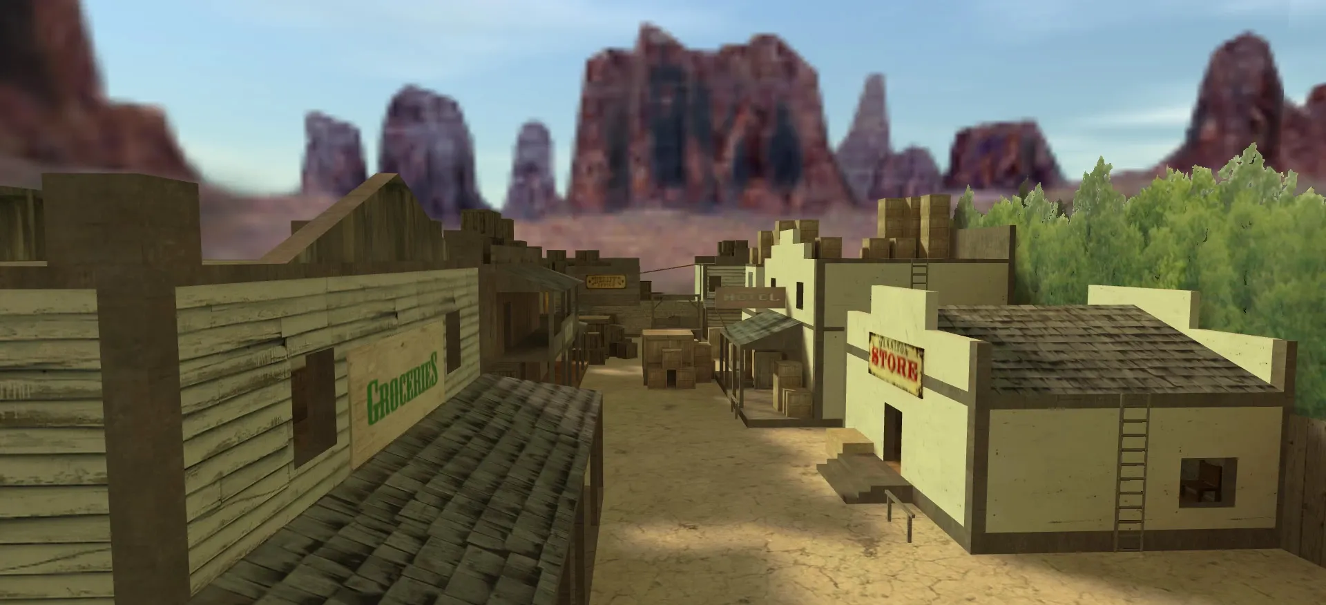 Скриншот Карта de_westwood2019 для CS 1.6: Тактика и особенности