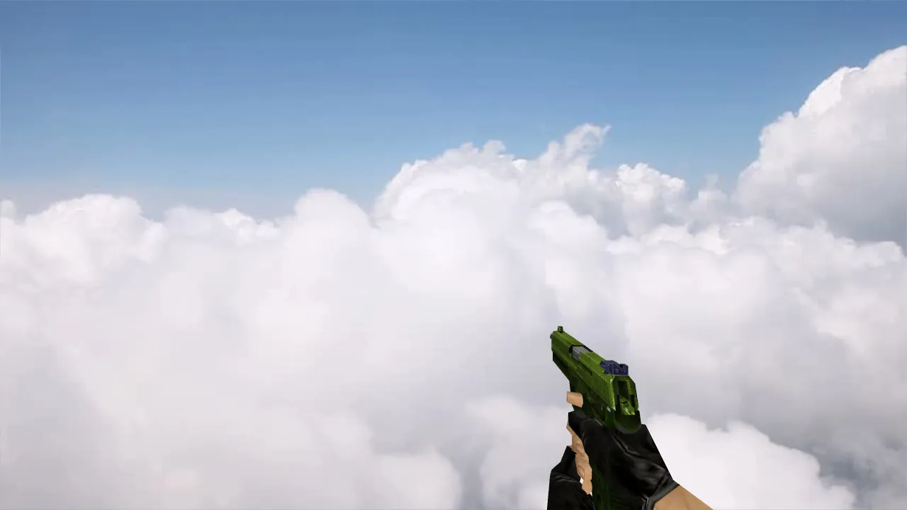 Скриншот Модель «Default USP Olive Drab» для CS 1.6: Рекомендации и Характеристики