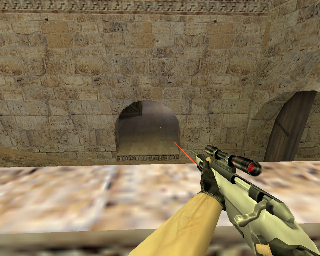 Скриншот Модель Scout с лазерным прицелом для CS 1.6 - Обзор и характеристики