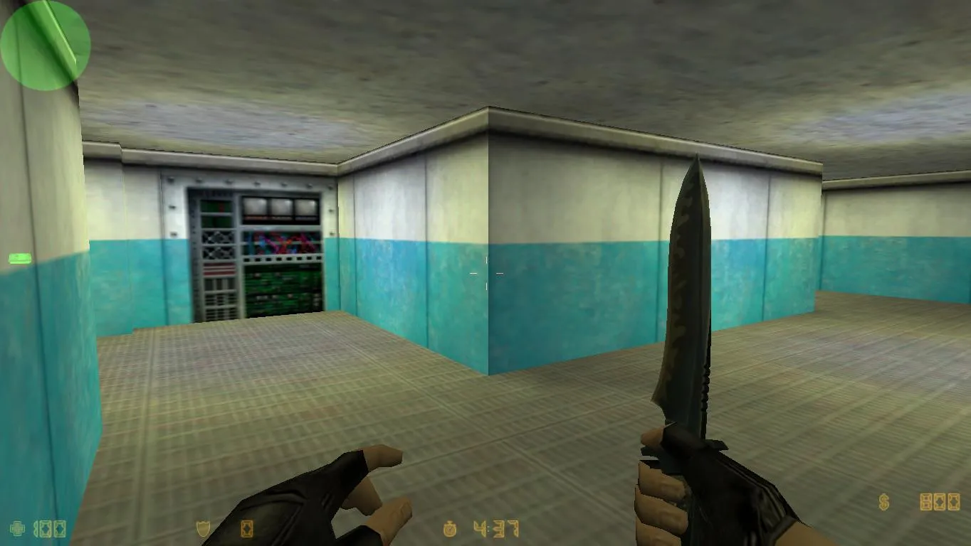 Скриншот  de_buster — карта для CS 1.6: точки, расклад по сторонам, бот .nav и оптимизация