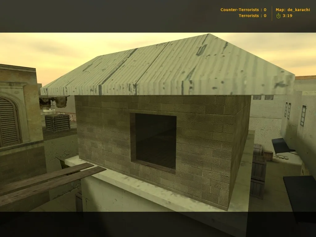 Скриншот Карта «de_karachi» для CS 1.6