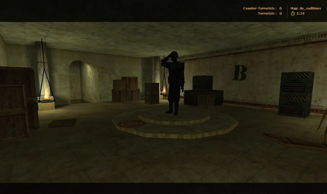 Скриншот  Карта de_sadtimes для CS 1.6: тактические возможности и баланс сторон