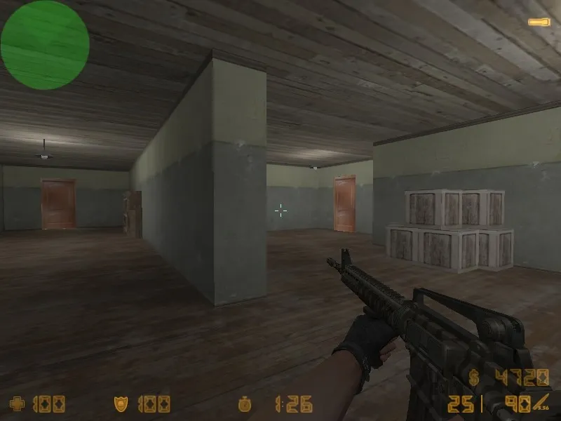 Скриншот  Карта de_project для Counter-Strike 1.6: Тактика и особенности