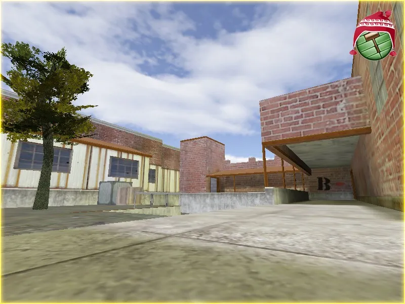 Скриншот  Карта de_hyperzone для Counter-Strike 1.6: Тактика и Баланс