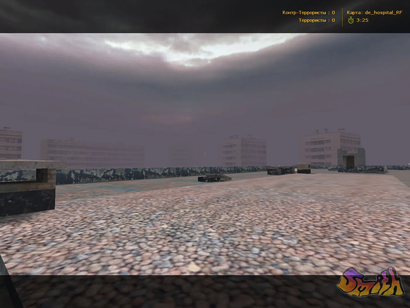 Скриншот  Карта de_hospital_rf для CS 1.6 - Подробное описание и стратегии