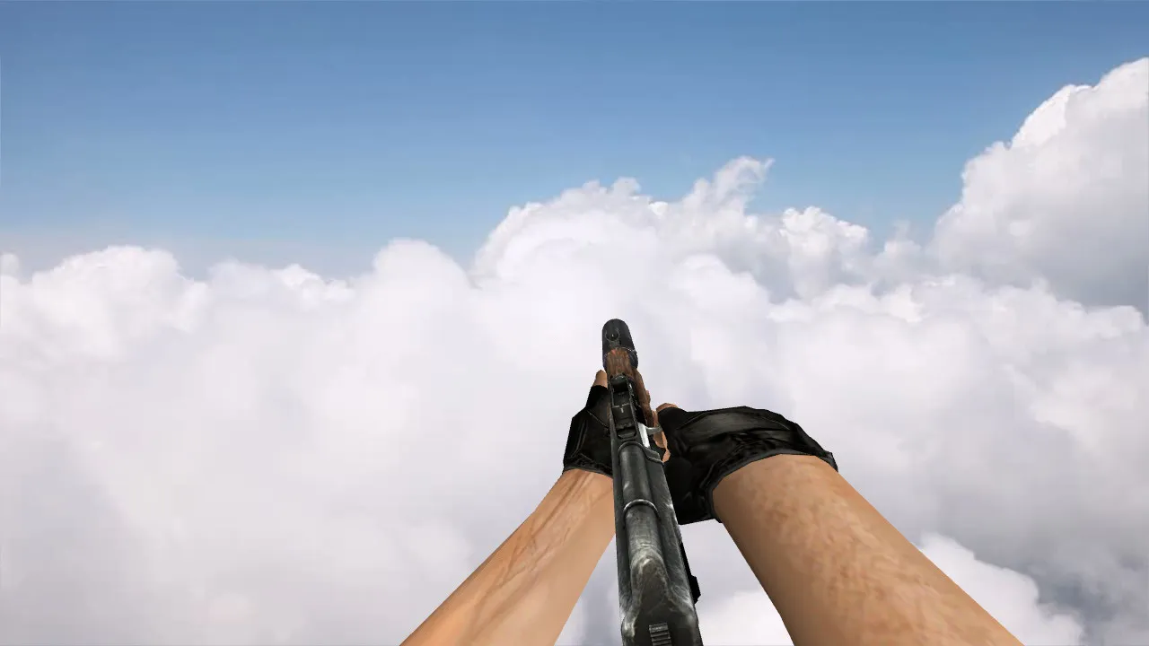 Скриншот Модель «AKS-74U Supressed» для CS 1.6 — Идеальный выбор для геймеров