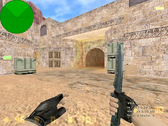 Скриншот  de_dust2_big для CS 1.6: карта, точки, боты .nav, оптимизация и баланс сторон