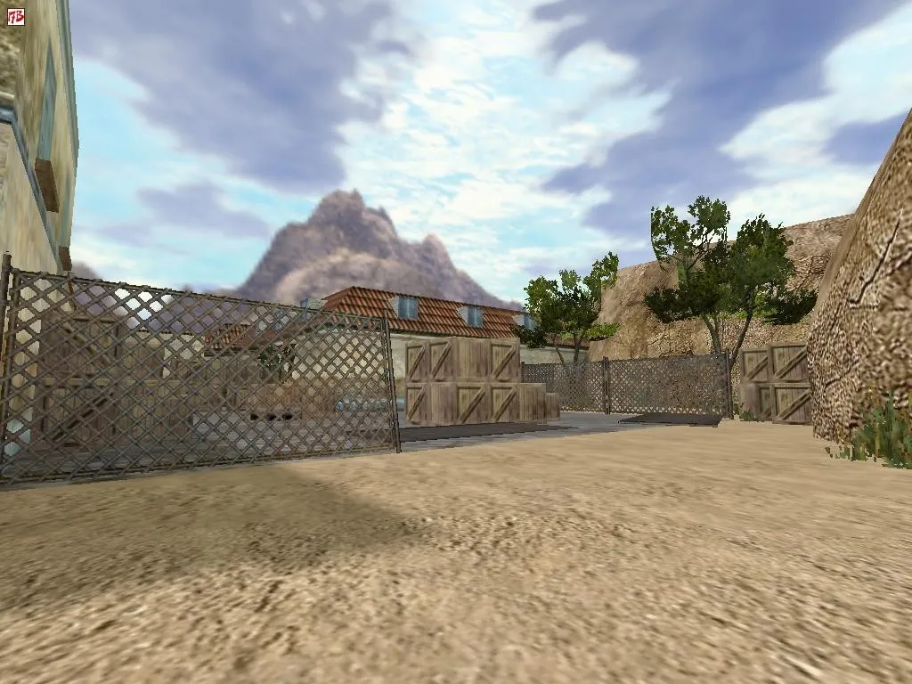 Скриншот  Карта de_entra для CS 1.6: баланс сторон, точки, .nav для ботов и оптимизация wpoly/epoly