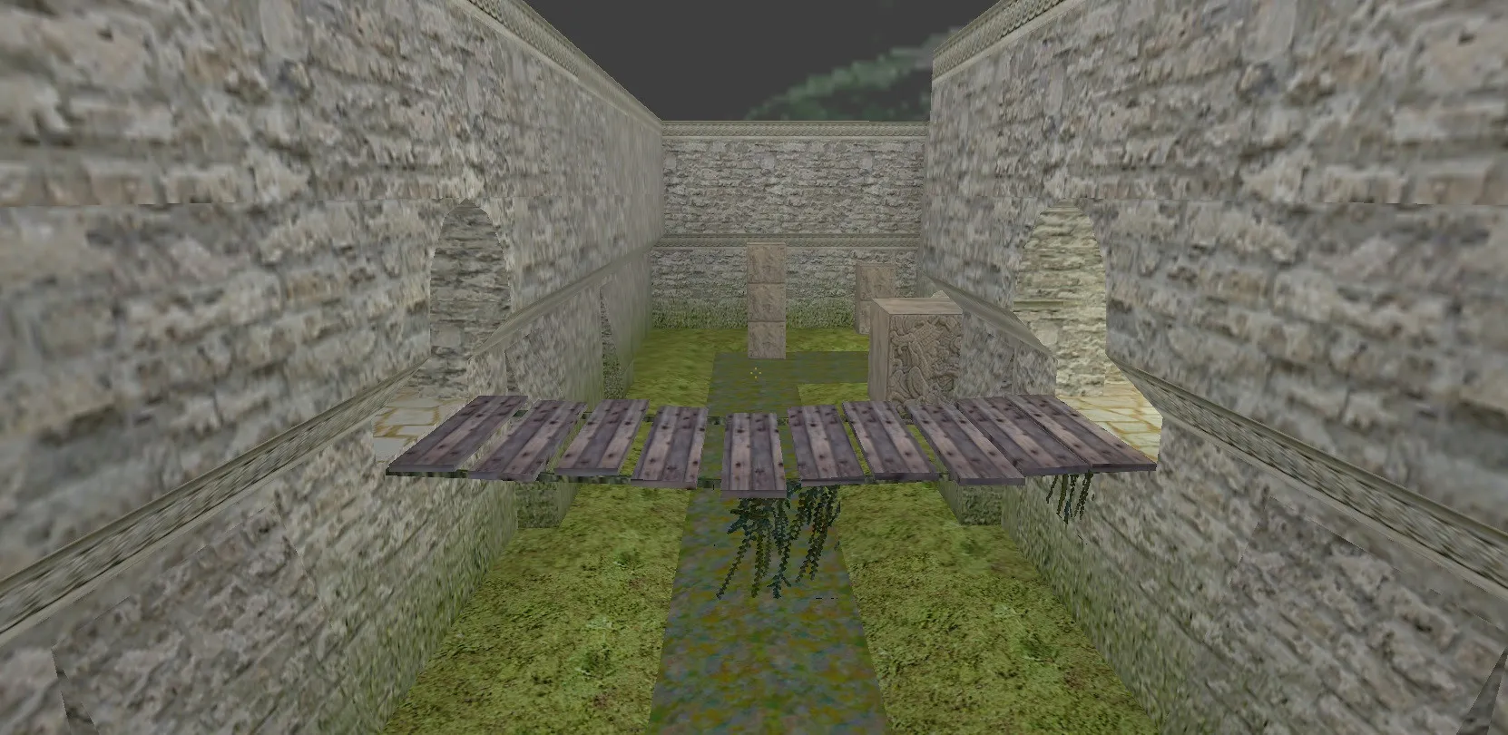 Скриншот  Карта de_azteced для CS 1.6: тактика за Т/КТ, точки, .nav и оптимизация wpoly/epoly