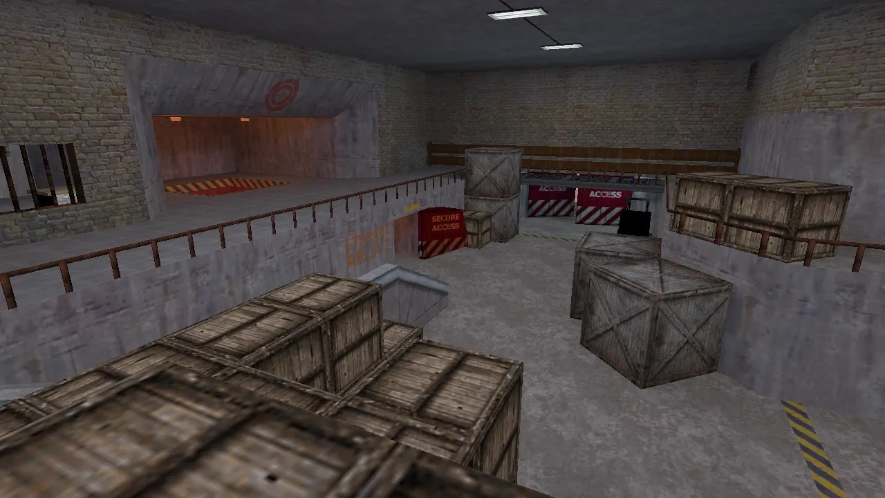 Скриншот  Карта de_impact для CS 1.6: Тактические возможности и баланс