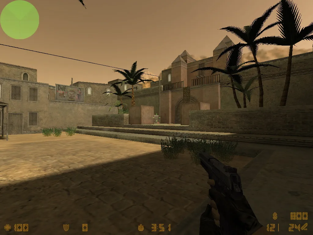 Скриншот  Карта de_jihad для CS 1.6: Описание и Тактики