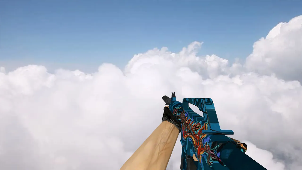 Скриншот Модель M4A1 «Шедевр» v_m4a1 p_m4a1 w_m4a1 для CS 1.6: звуки, анимация осмотра, качество текстур