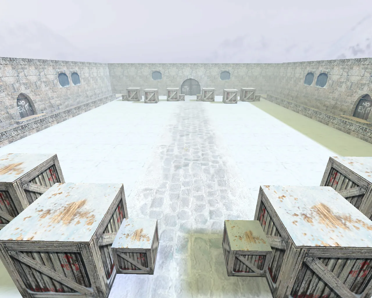 Скриншот  Карта awp_winterdust для CS 1.6: точки, маршруты, .nav для ботов и оптимизация