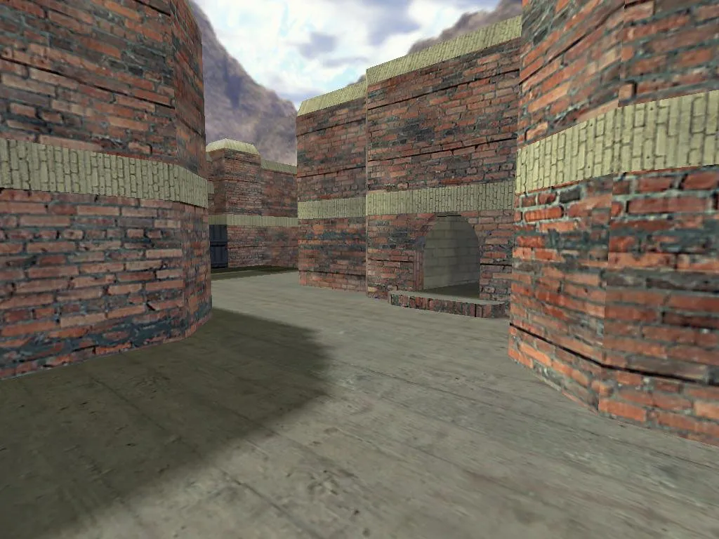 Скриншот  Карта lethal_de_urbandust2_f для CS 1.6: Тактика и особенности