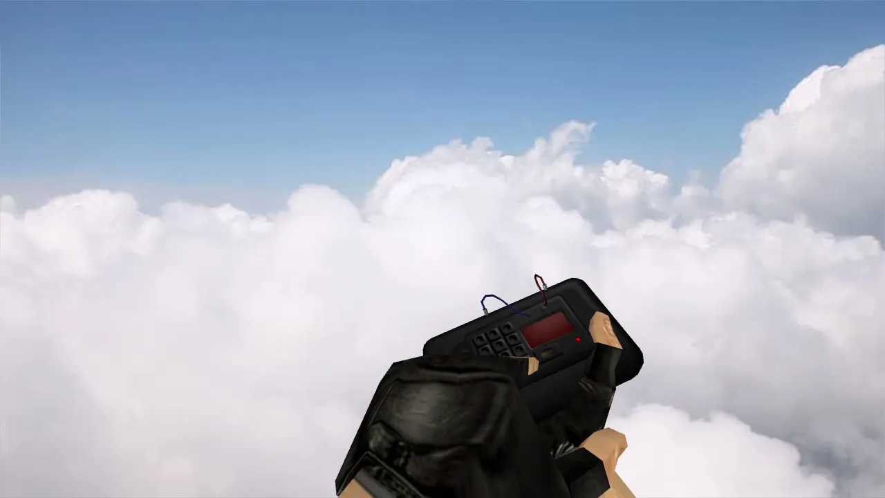 Скриншот Модель «SPITZ C4» v_model для CS 1.6: точная анимация, звуки и осмотр