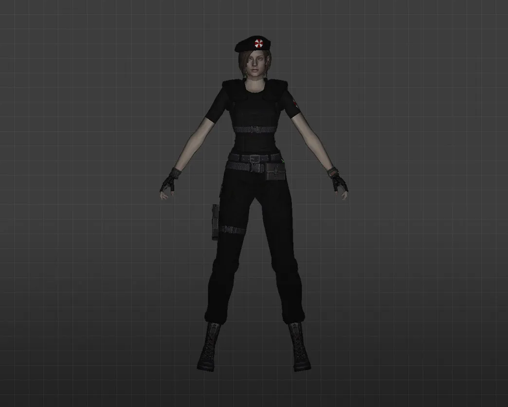 Скриншот Модель Джилл Валентайн для CS 1.6 - Уникальный скин для твоего персонажа