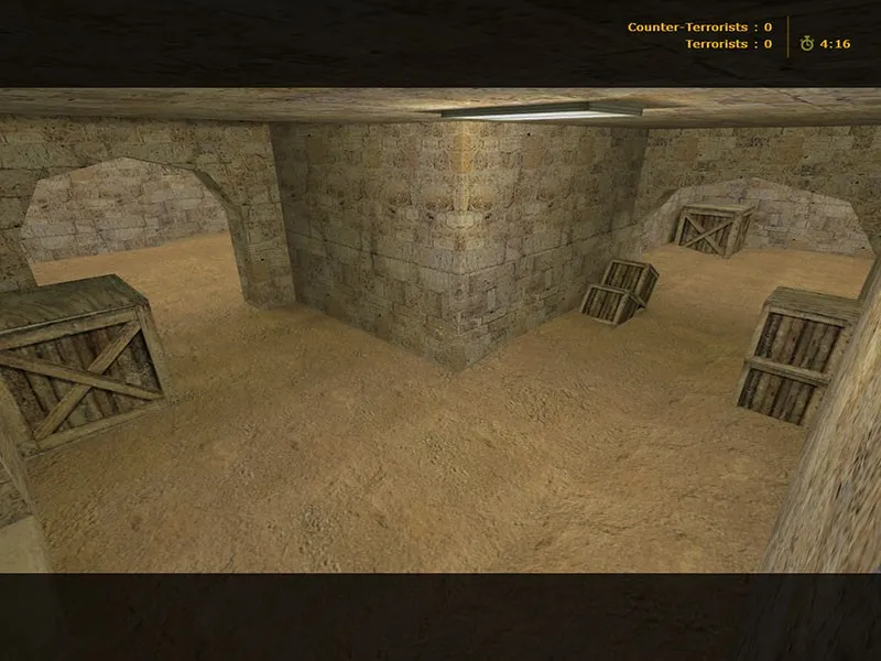 Скриншот  Карта de_dustarea34 для CS 1.6: точки, спавны, .nav для ботов и оптимизация wpoly/epoly