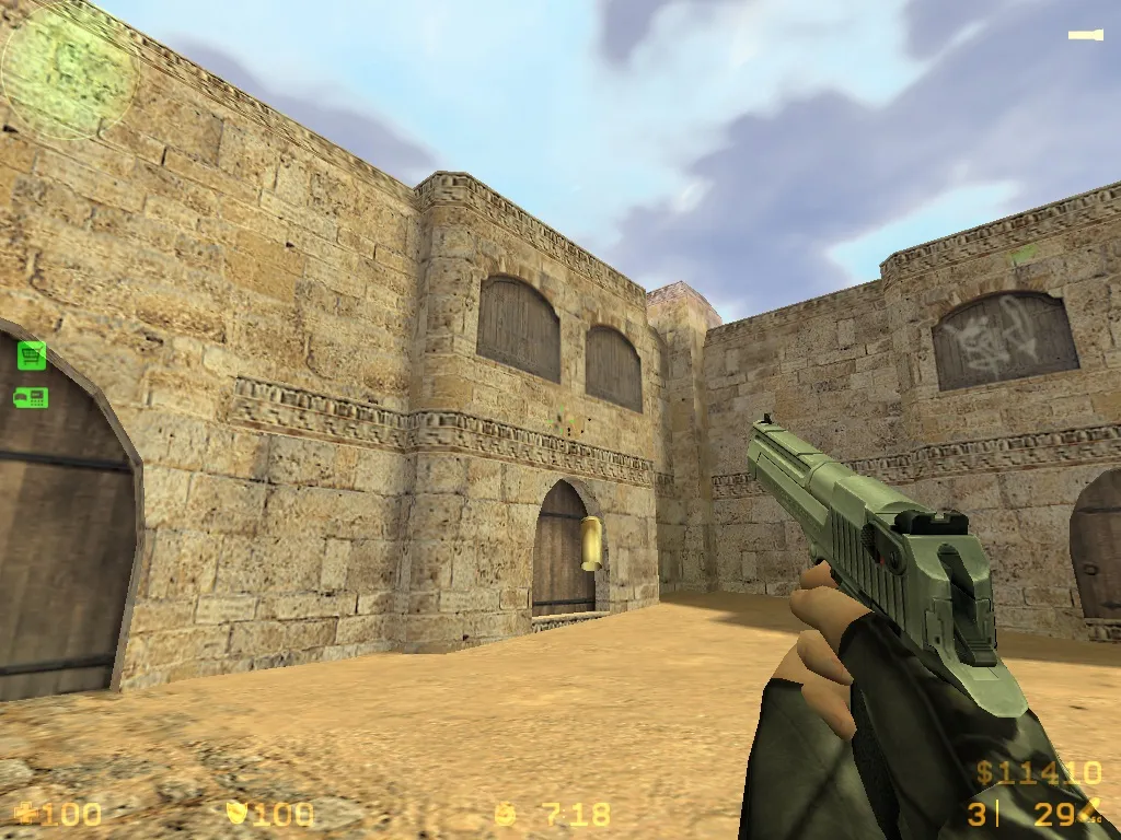 Скриншот  Модель «.50 AE Shell» (гильза) для CS 1.6: v_/p_/w_ модели, звуки, анимация осмотра и качество текстур