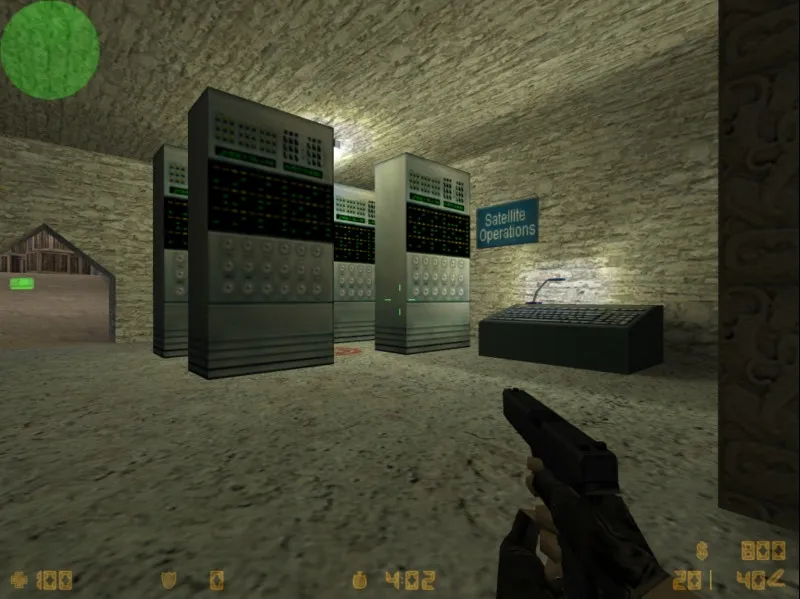 Скриншот  Карта de_scudztec для CS 1.6 - Тактические особенности и оптимизация