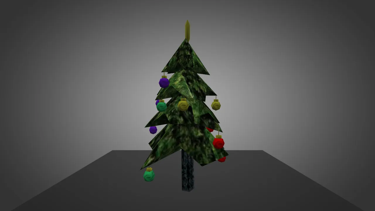 Скриншот Модель «Christmas Tree for Chicken» для CS 1.6 - Праздничный скин