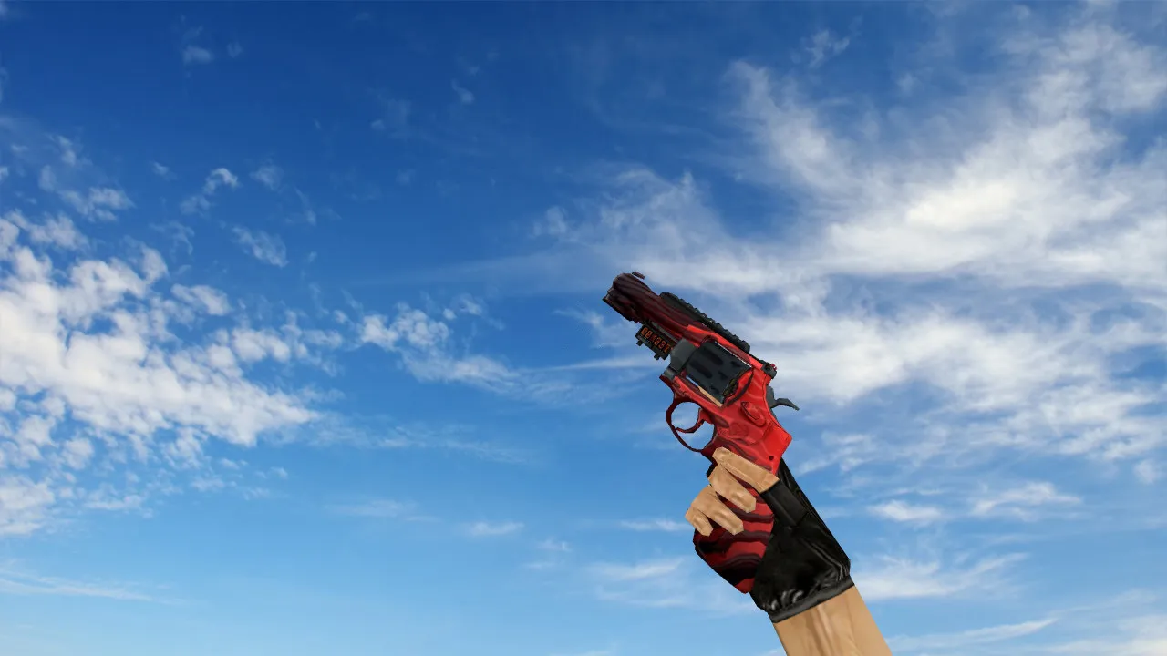 Скриншот Модель «R8 Revolver «Обсидиан»» для CS 1.6: Уникальный стиль и качество