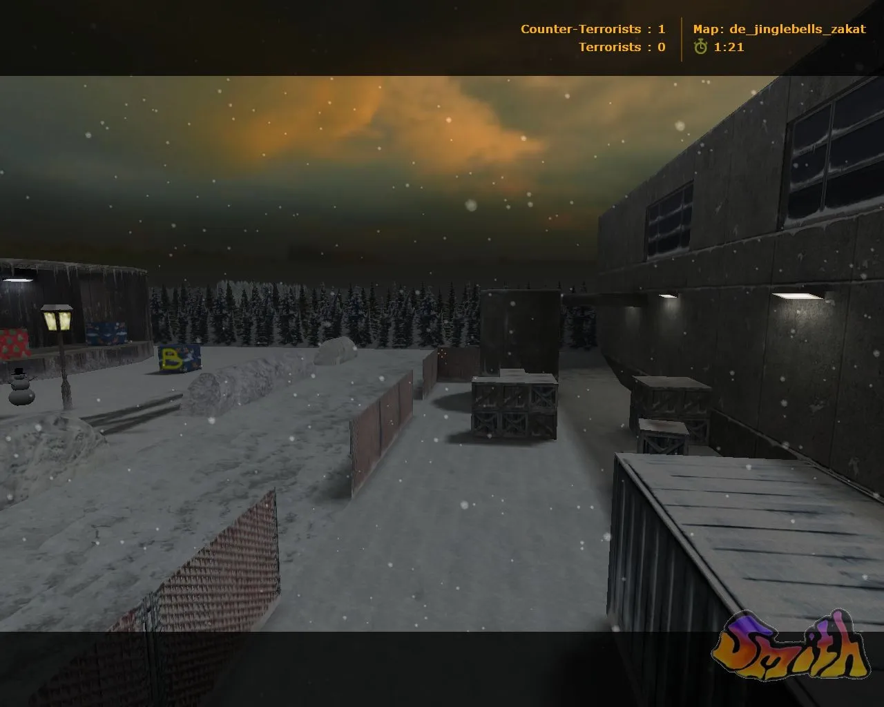 Скриншот  Карта «de_jinglebells_zakat» для CS 1.6 - Скачать и играть