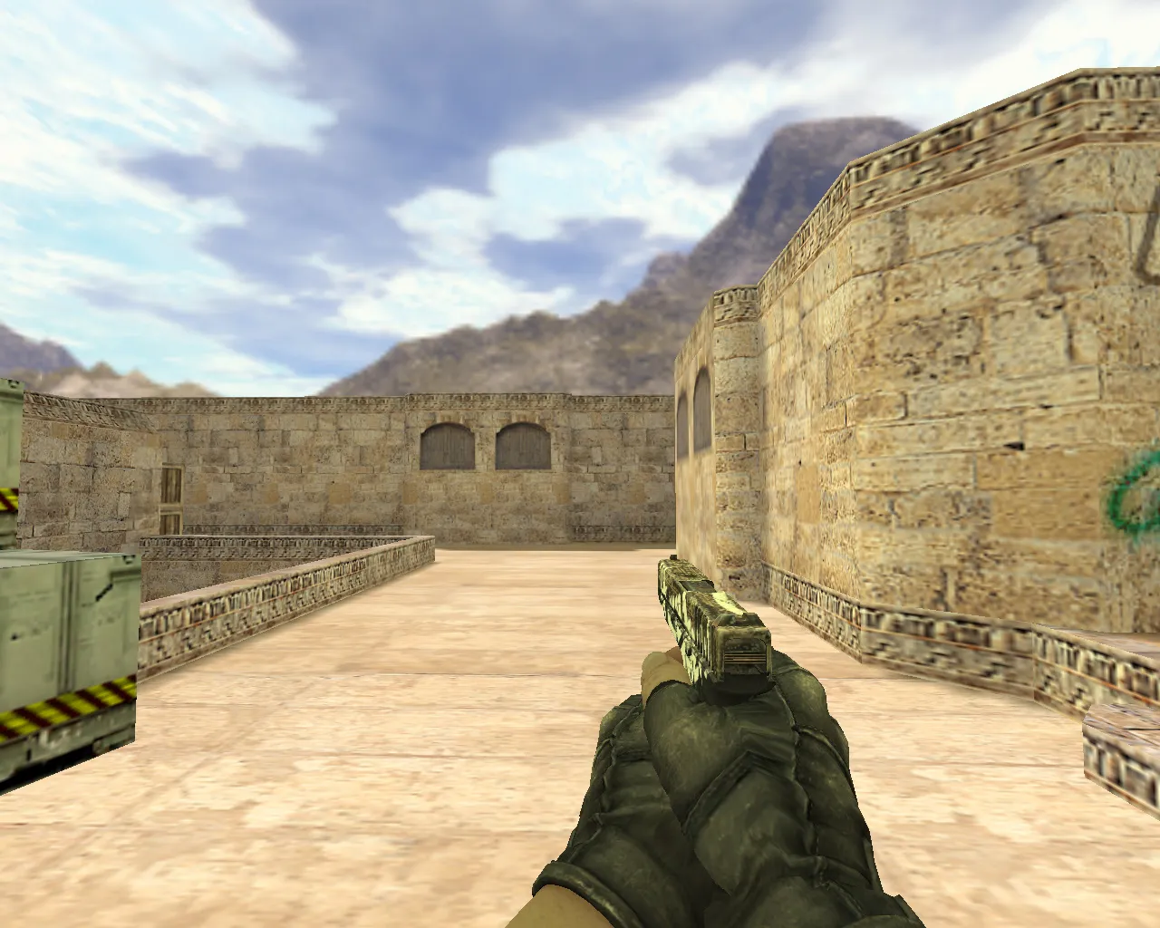 Скриншот Модель «Glock Пустынный повстанец» для CS 1.6 - Скачать