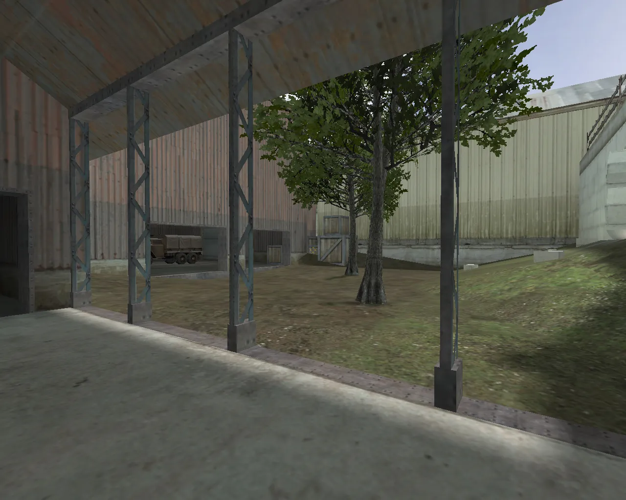 Скриншот  de_forge для CS 1.6: тактика за CT и T, точки, .nav и оптимизация карты