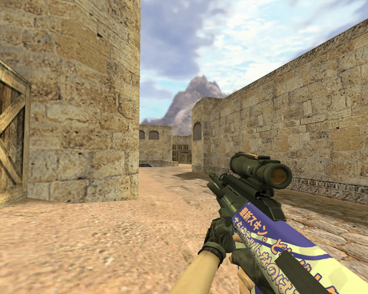 Скриншот Модель «AUG Акихабара» для CS 1.6 – Скачай и играй