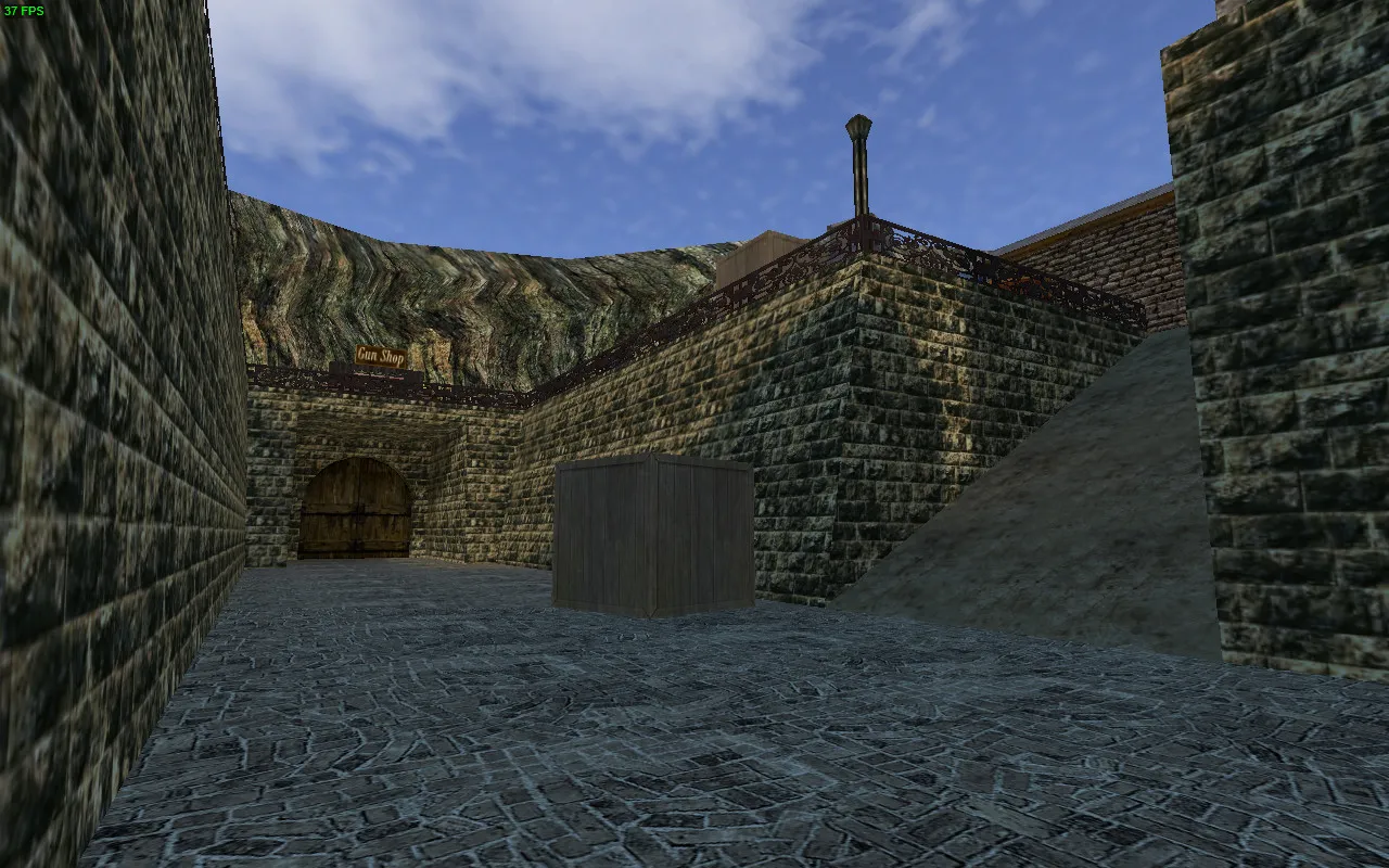 Скриншот  Карта de_kobbl для CS 1.6 - Тактические преимущества и детали