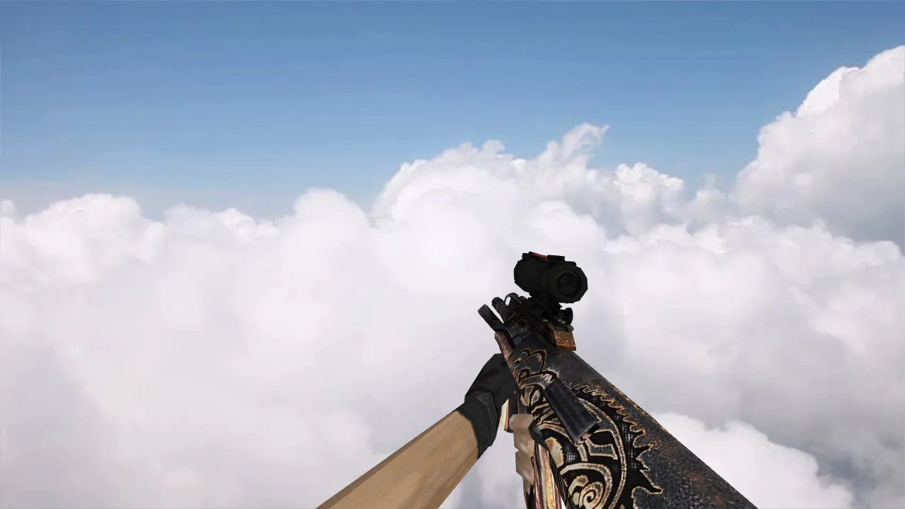 Скриншот Модель «AUG Onix Copper Age» для CS 1.6: подробности и характеристики