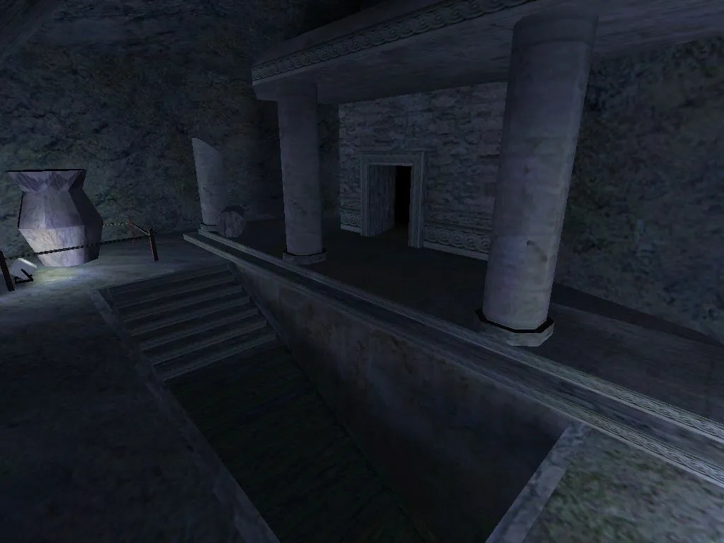 Скриншот  Карта de_atlantis для CS 1.6: тактика за CT/T, точки, маршруты и оптимизация