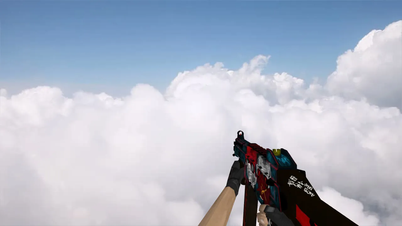 Скриншот Модель «UMP-45 Cutter» для CS 1.6 - Оружие с уникальным стилем