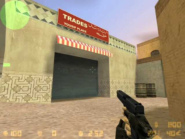 Скриншот  de_arabica карта для CS 1.6: баланс сторон, точки, .nav для ботов и оптимизация wpoly/epoly