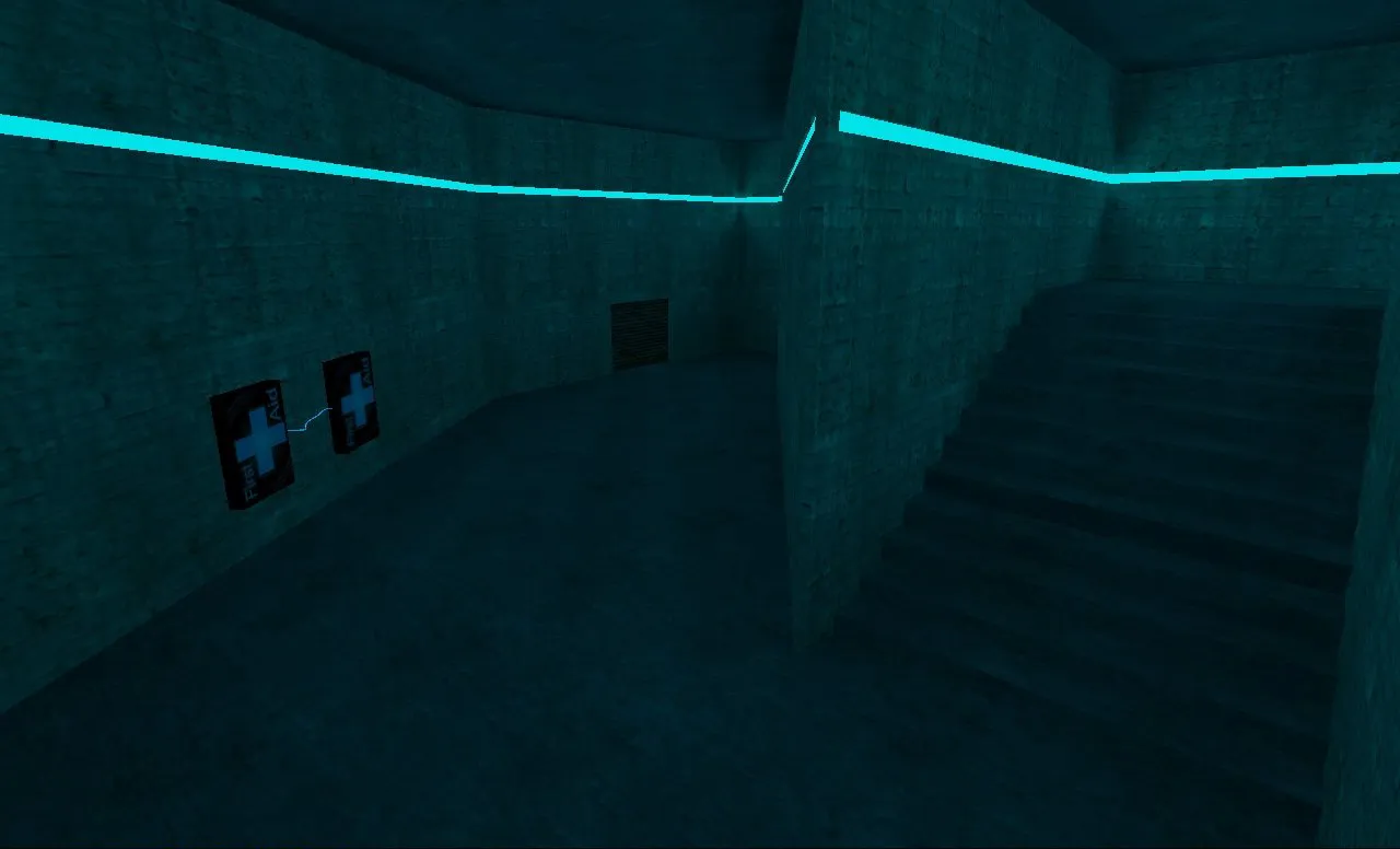 Скриншот  Карта deathrun_bhopz для CS 1.6: deathrun + bhop, точки, навигация ботов, оптимизация