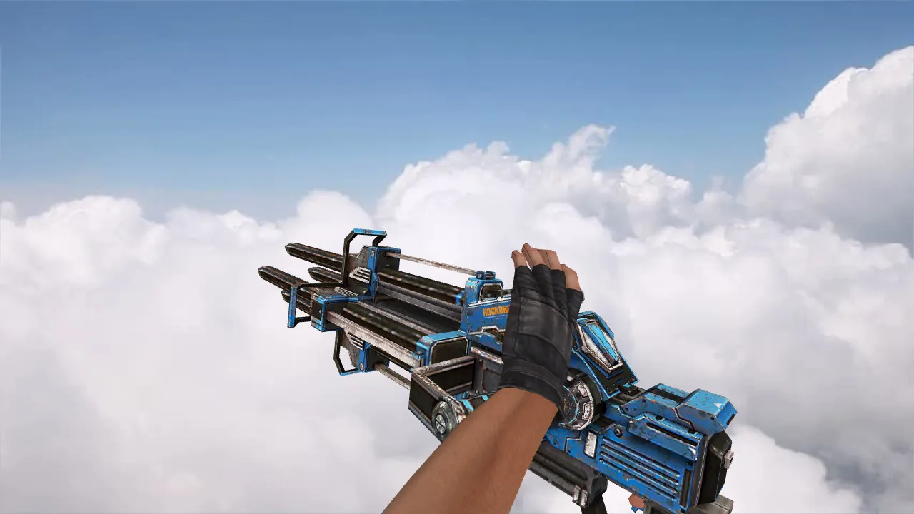 Скриншот Модель UMP-45 «Rock Breaker» для CS 1.6