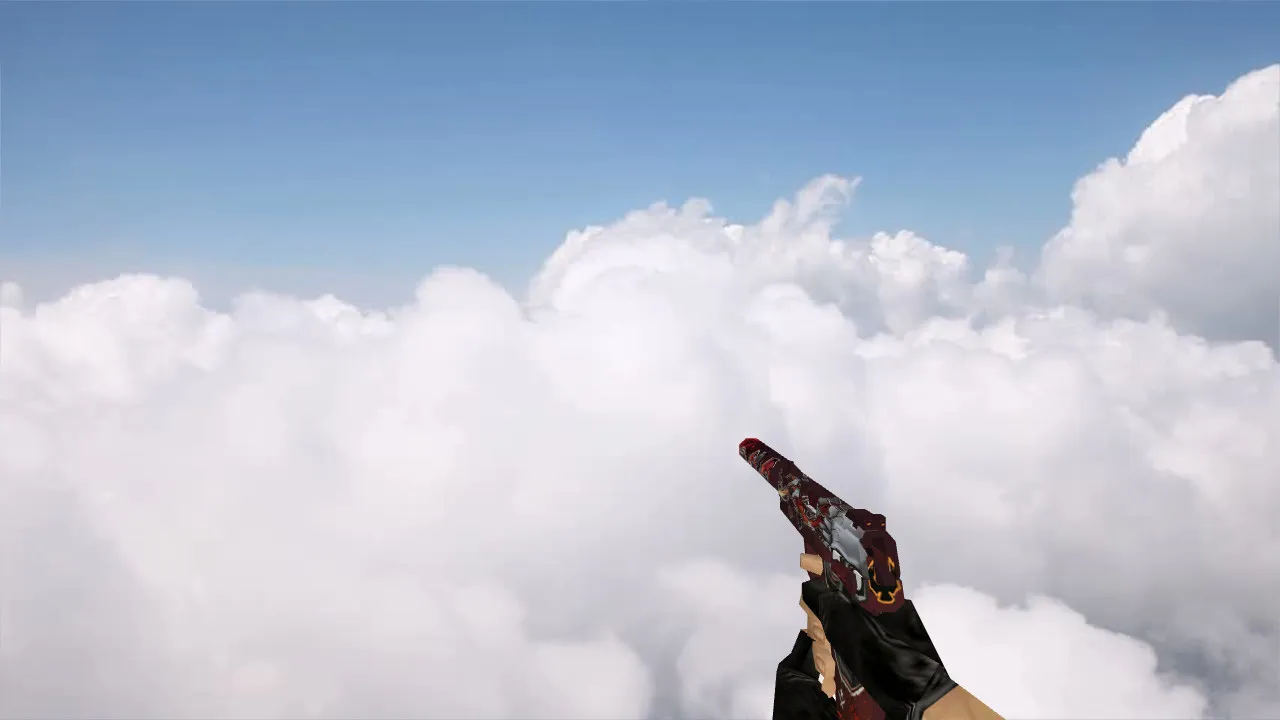 Скриншот Модель Default USP «Подтвержденное убийство» для CS 1.6