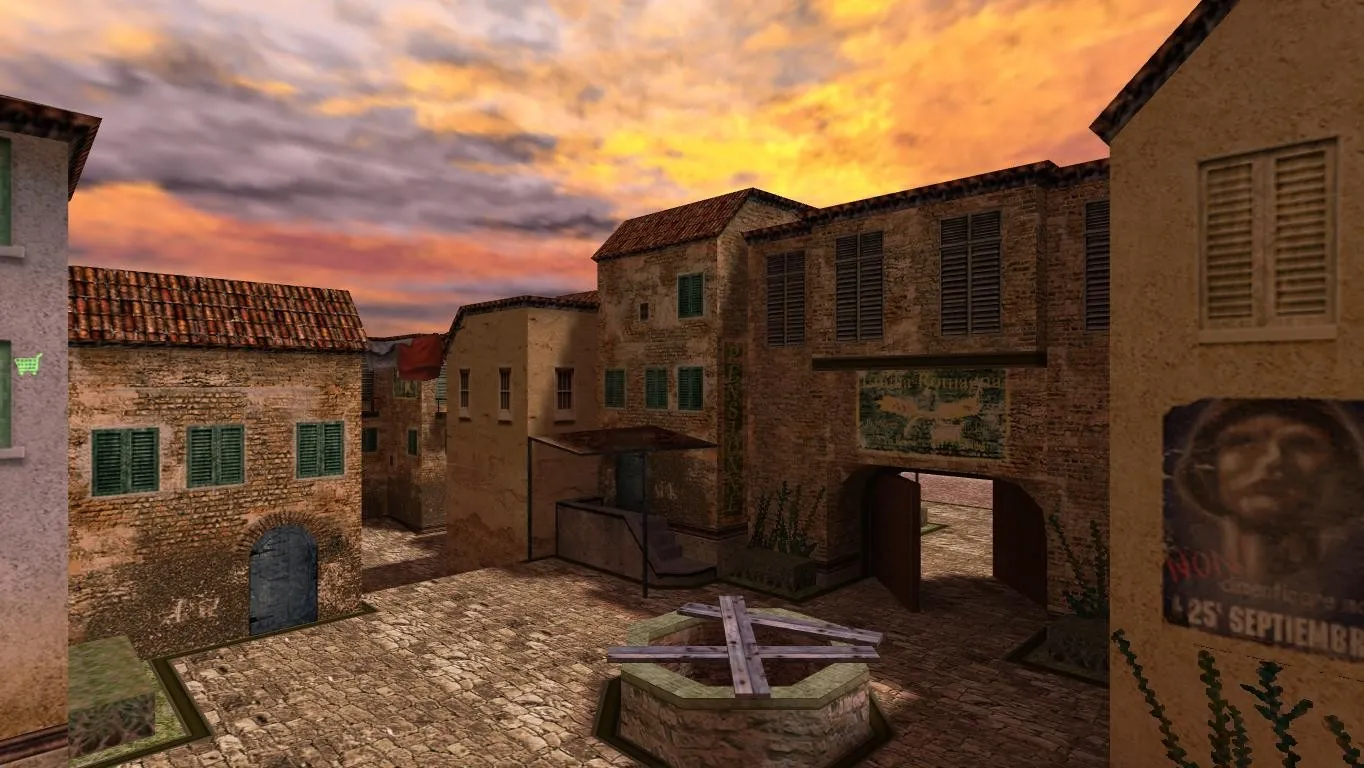 Скриншот Карта «de_pizza» для CS 1.6