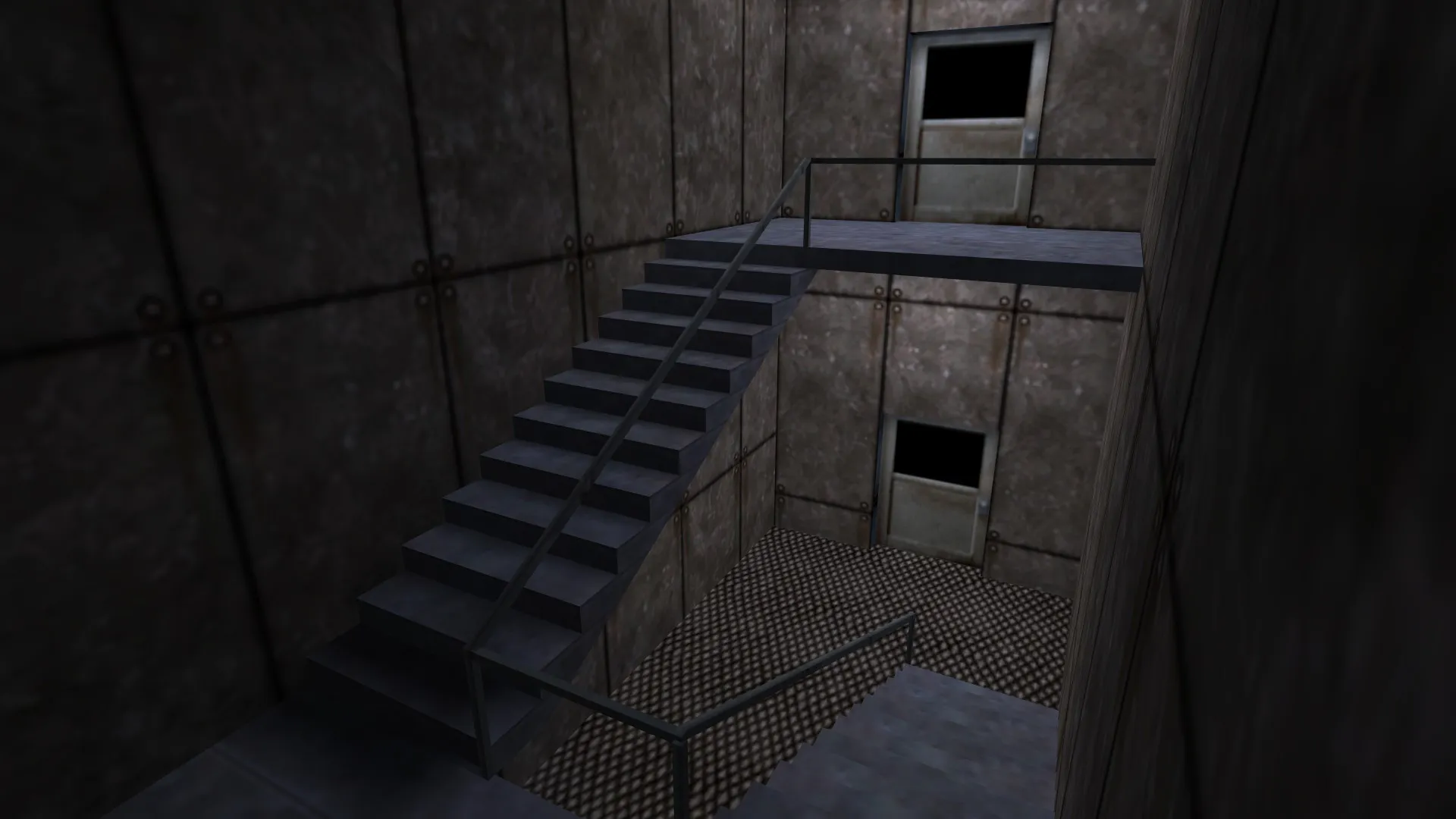 Скриншот  de_cyberdyne CS 1.6: тактика, точки, bots .nav, оптимизация wpoly/epoly