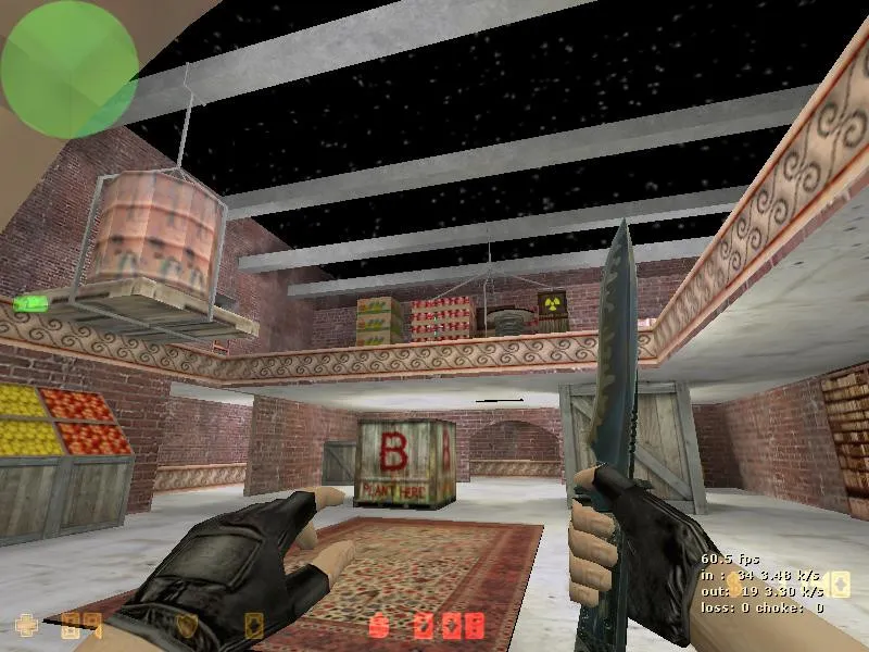 Скриншот  Карта de_ng_dephouse для CS 1.6: подробное описание и тактика