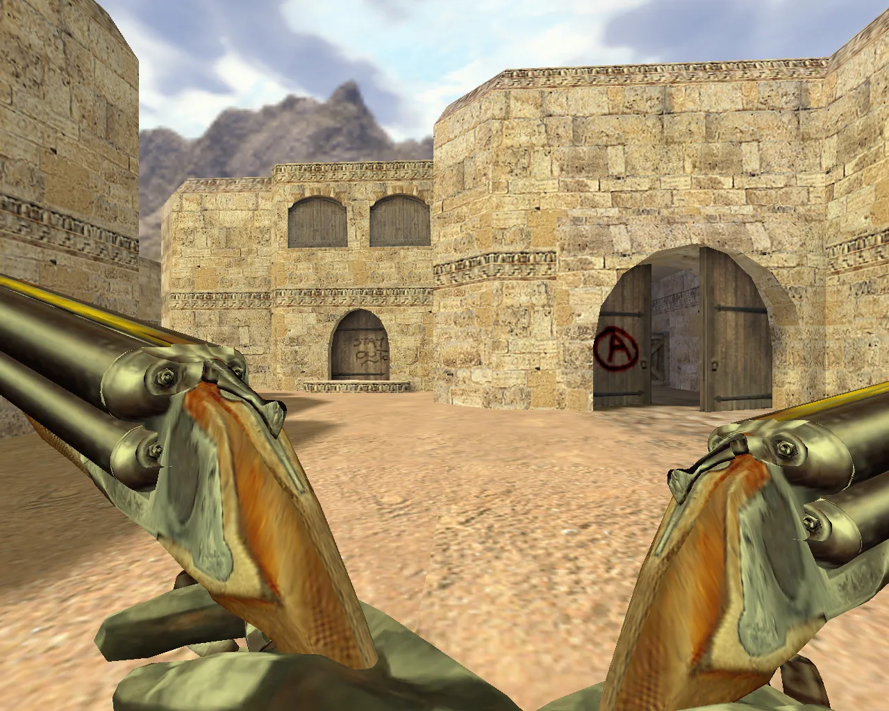 Скриншот Модель «Две четырехстволки» для CS 1.6 - Обзор и Скачивание